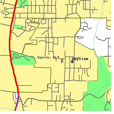 Bayview map