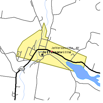 Jeffersonville map