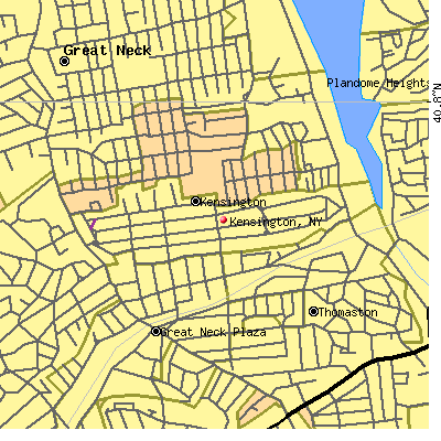 Kensington map