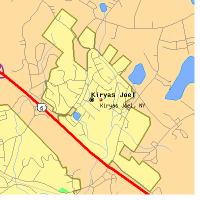 Kiryas Joel map
