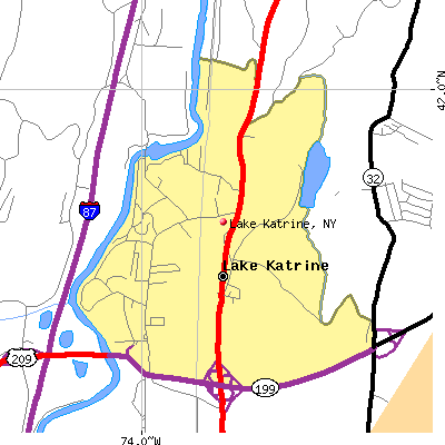 Lake Katrine map