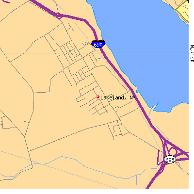 Lakeland map