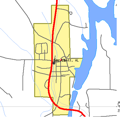 Gantt map