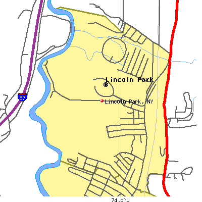 Lincoln Park map
