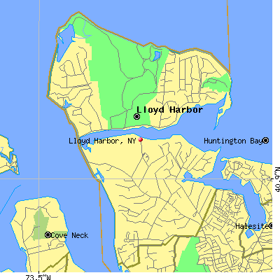 Lloyd Harbor map