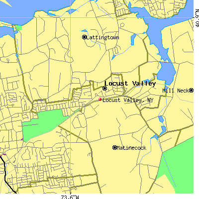 Locust Valley map
