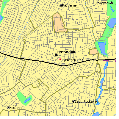 Lynbrook map