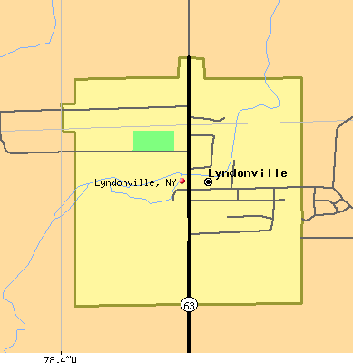 Lyndonville map