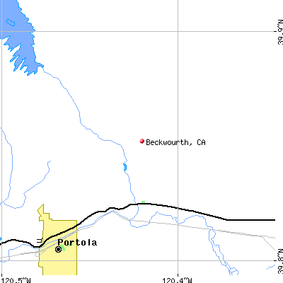 Beckwourth map