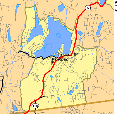 Mahopac map