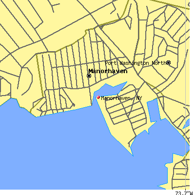 Manorhaven map