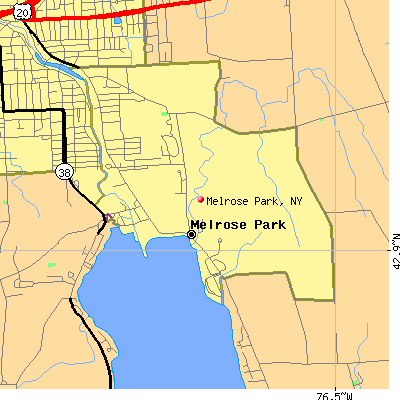 Melrose Park map