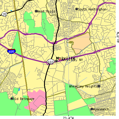 Melville map