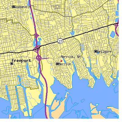 Merrick map