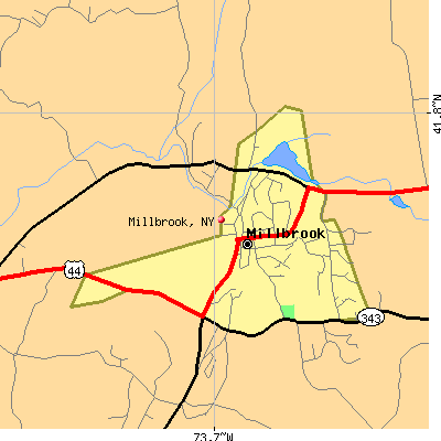 Millbrook map