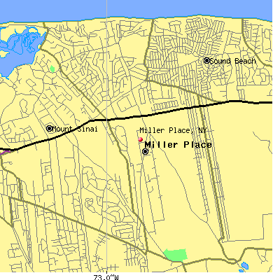 Miller Place map