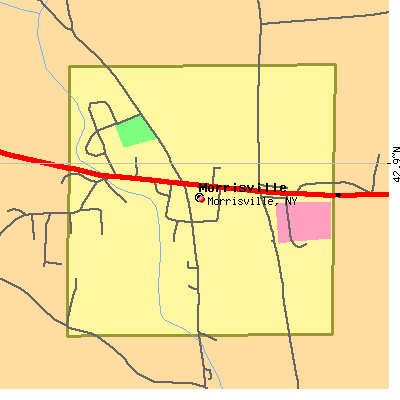 Morrisville map