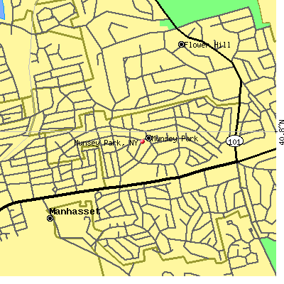Munsey Park map