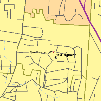 New Square map