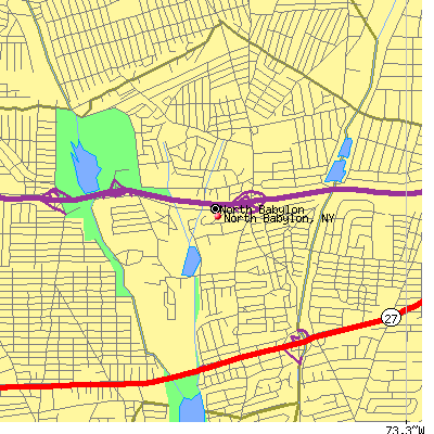 North Babylon map