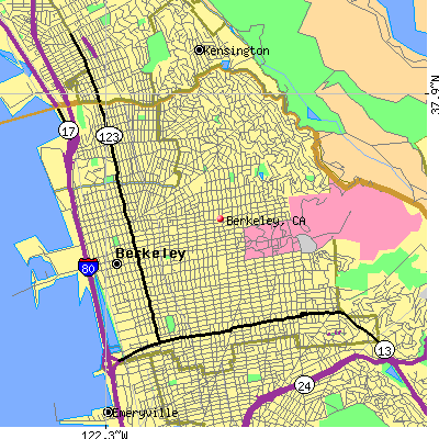 Berkeley map