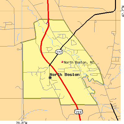 North Boston map
