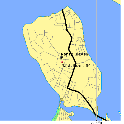 North Haven map