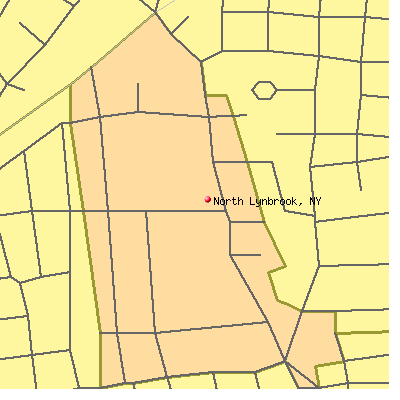 North Lynbrook map
