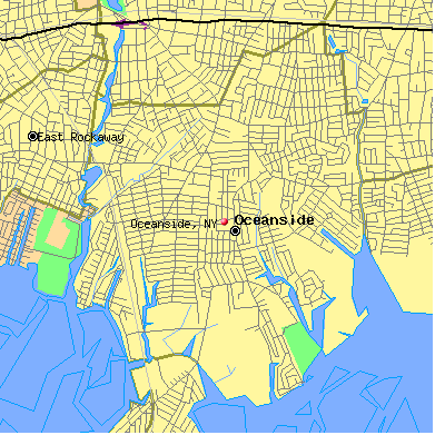 Oceanside map