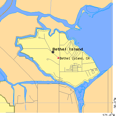 Bethel Island map