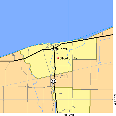 Olcott map