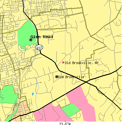 Old Brookville map