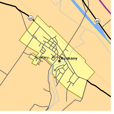 Oriskany map