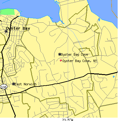 Oyster Bay Cove map