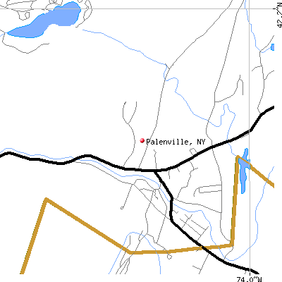 Palenville map