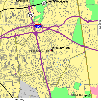 Plainview map