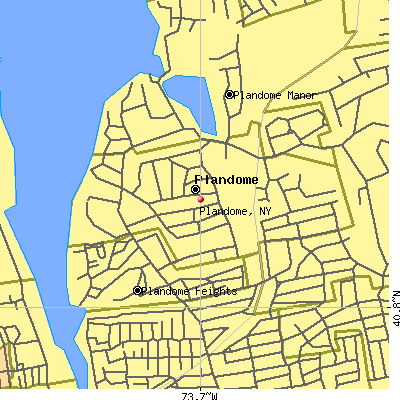 Plandome map