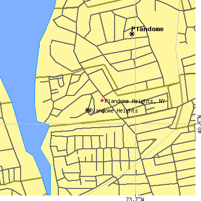 Plandome Heights map