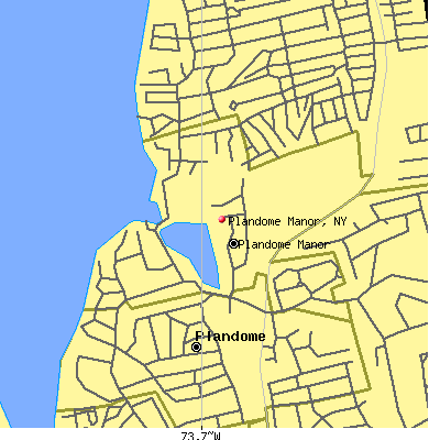 Plandome Manor map
