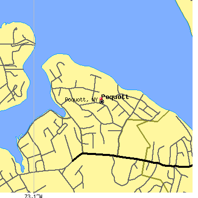 Poquott map