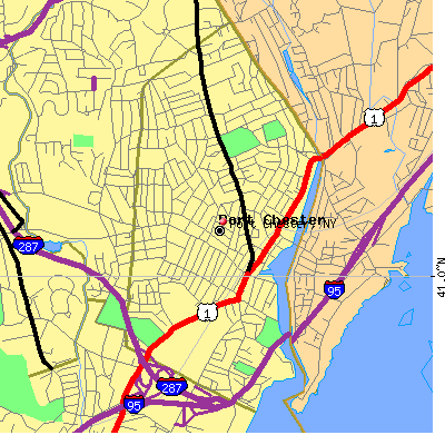 Port Chester map