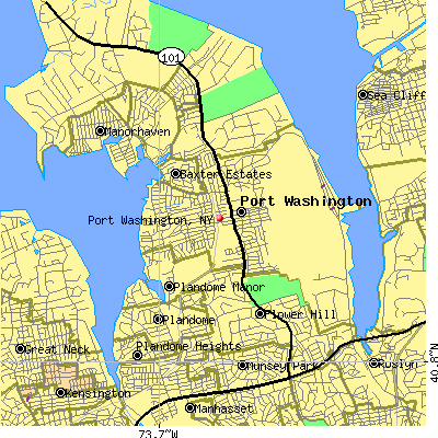 Port Washington map