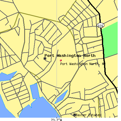 Port Washington North map