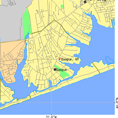 Quogue map