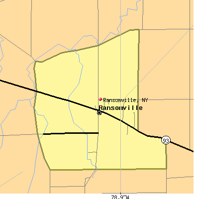 Ransomville map