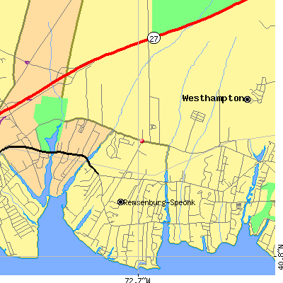 Remsenburg-Speonk map