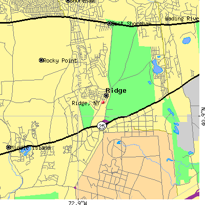 Ridge map
