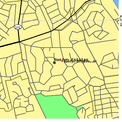 Roslyn Estates map