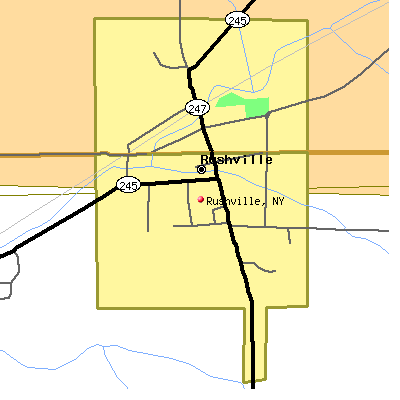 Rushville map