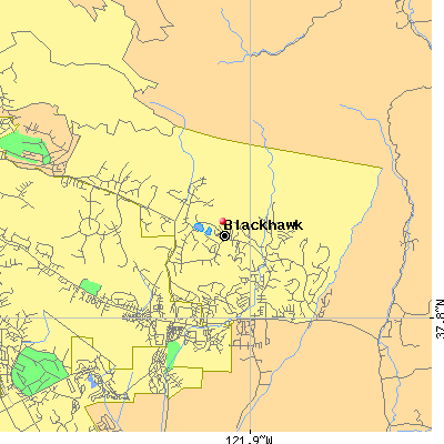 Blackhawk-Camino Tassajara map
